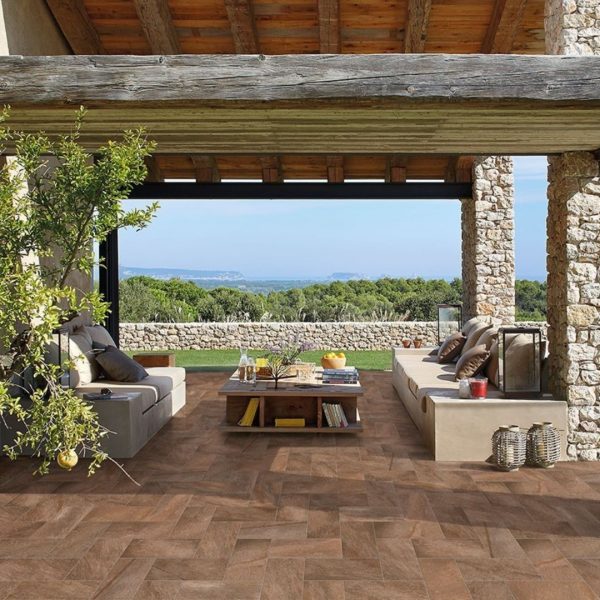 VALSECCHIA Dolomite 20x40 Red da esterno