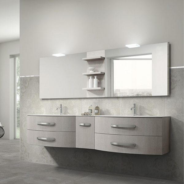 COTTO PETRUS Carte da parati 60x120 Trama Prestige Blanc