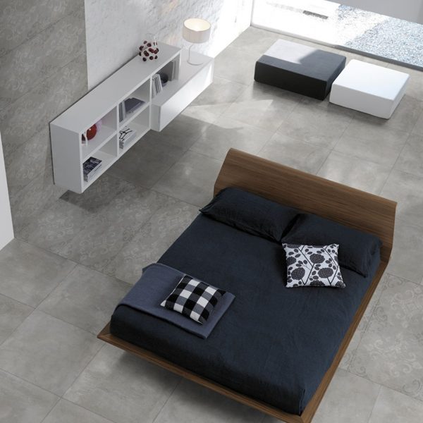 COTTO PETRUS Carte da parati 60x120 Trama Prestige Gris