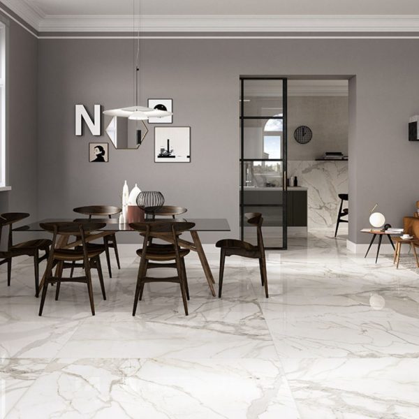 FIORANESE Marmorea 60x120 Bianco Calacatta effect
