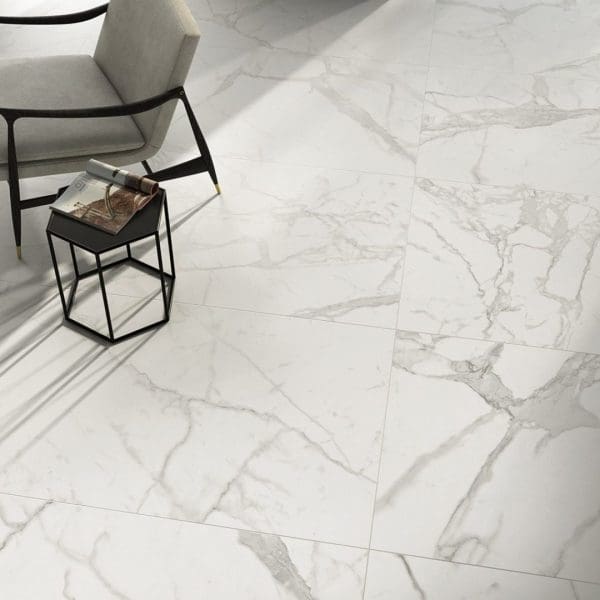 FIORANESE Marmorea 60x120 Bianco Statuario effect - immagine 2