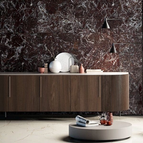 FIORANESE Marmorea Intensa 60x60 Rosso Levanto - immagine 2