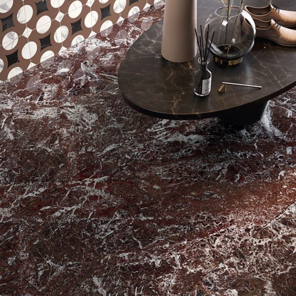 FIORANESE Marmorea Intensa 60x60 Rosso Levanto - immagine 4