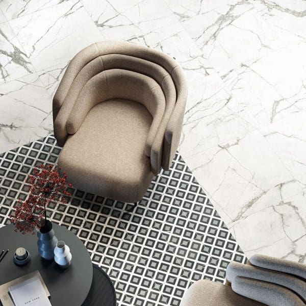 FIORANESE Marmorea Intensa 60x60 Bianco Luce - immagine 2