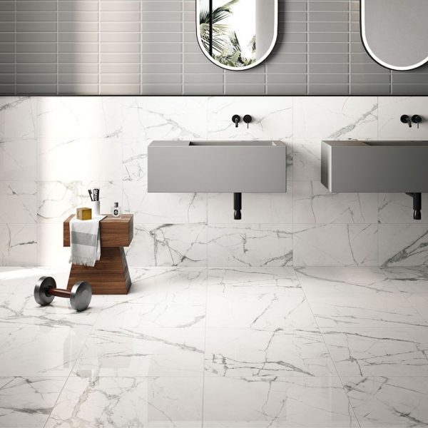 FIORANESE Marmorea Intensa 60x60 Bianco Luce - immagine 4