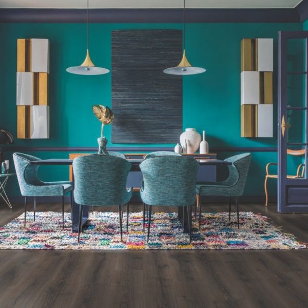 QUICK-STEP Majestic 24x205 Rovere del deserto marrone scuro spazzolato - immagine 2
