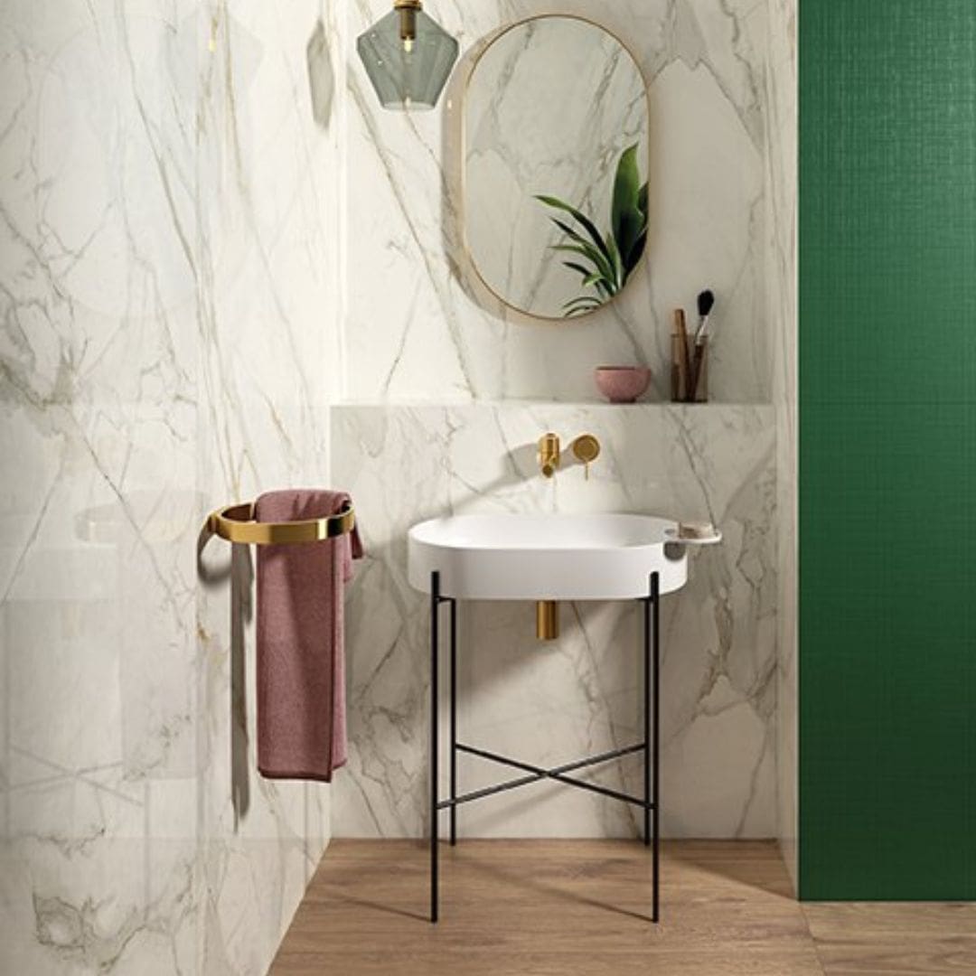 MARCA CORONA Motif Extra 60x120 Calacatta Gold Lucido