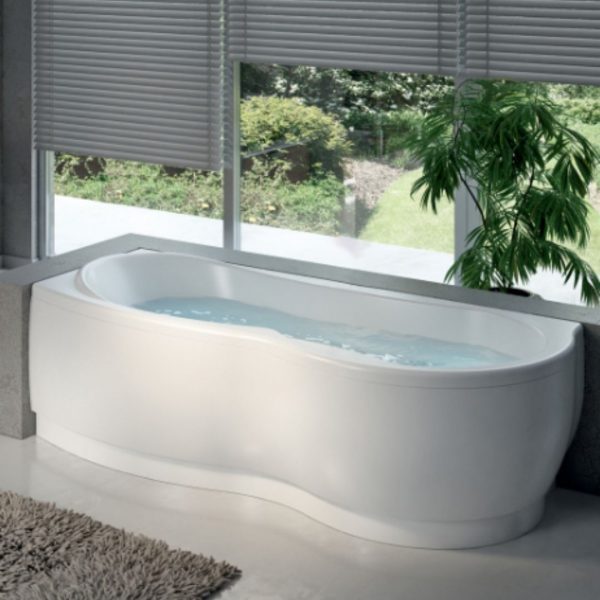 NOVELLINI Venus vasca Hydro Plus con telaio e 1 pannello