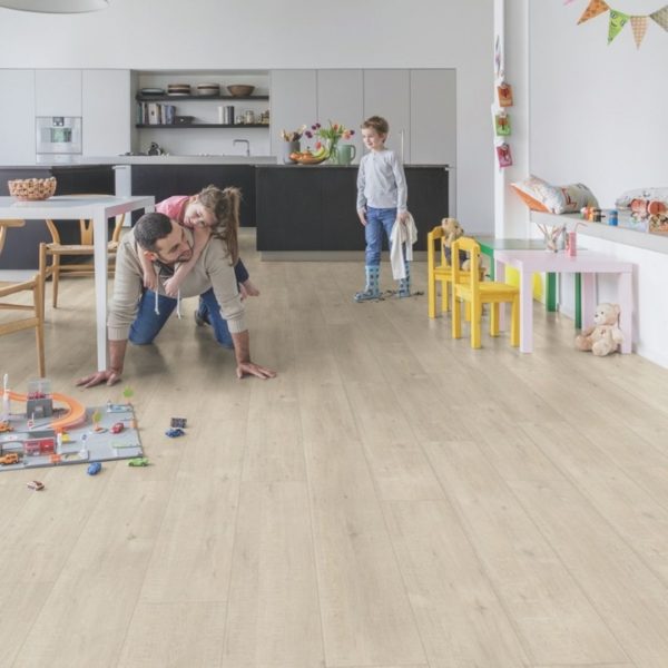QUICK-STEP Impressive 19x138 Rovere beige taglio sega