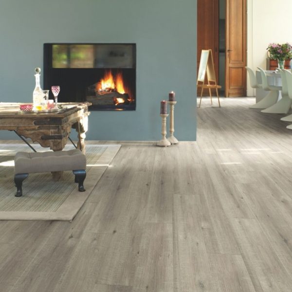 QUICK-STEP Impressive 19x138 Rovere grigio taglio sega