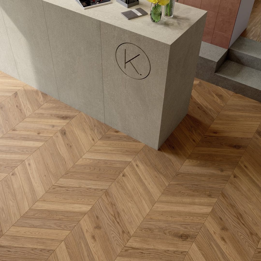 MARCA CORONA Elisir Royal 7,5x45 Dorato Chevron - immagine 2