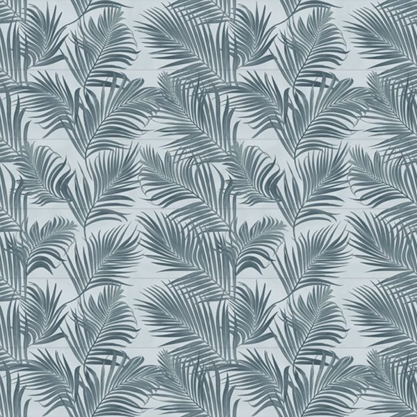 COTTO PETRUS Spettacolo 30x90 Decoro Foliage Azzurro