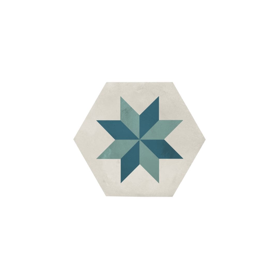 MARCA CORONA Terra.Art 25x21,6 Stella Oceano/Cielo esagona