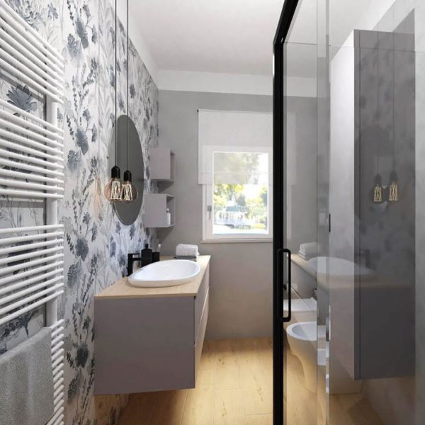 FAP Milano Mood 50x120 Flower Blu - immagine 2