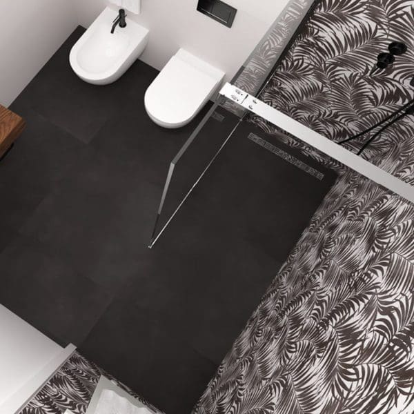 FAP Milano Mood 50x120 Tropical Bianco e Nero - immagine 2