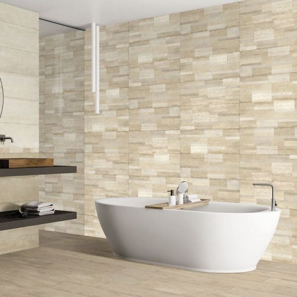 MGM Urban 25x60 Muretto Ecrù/White