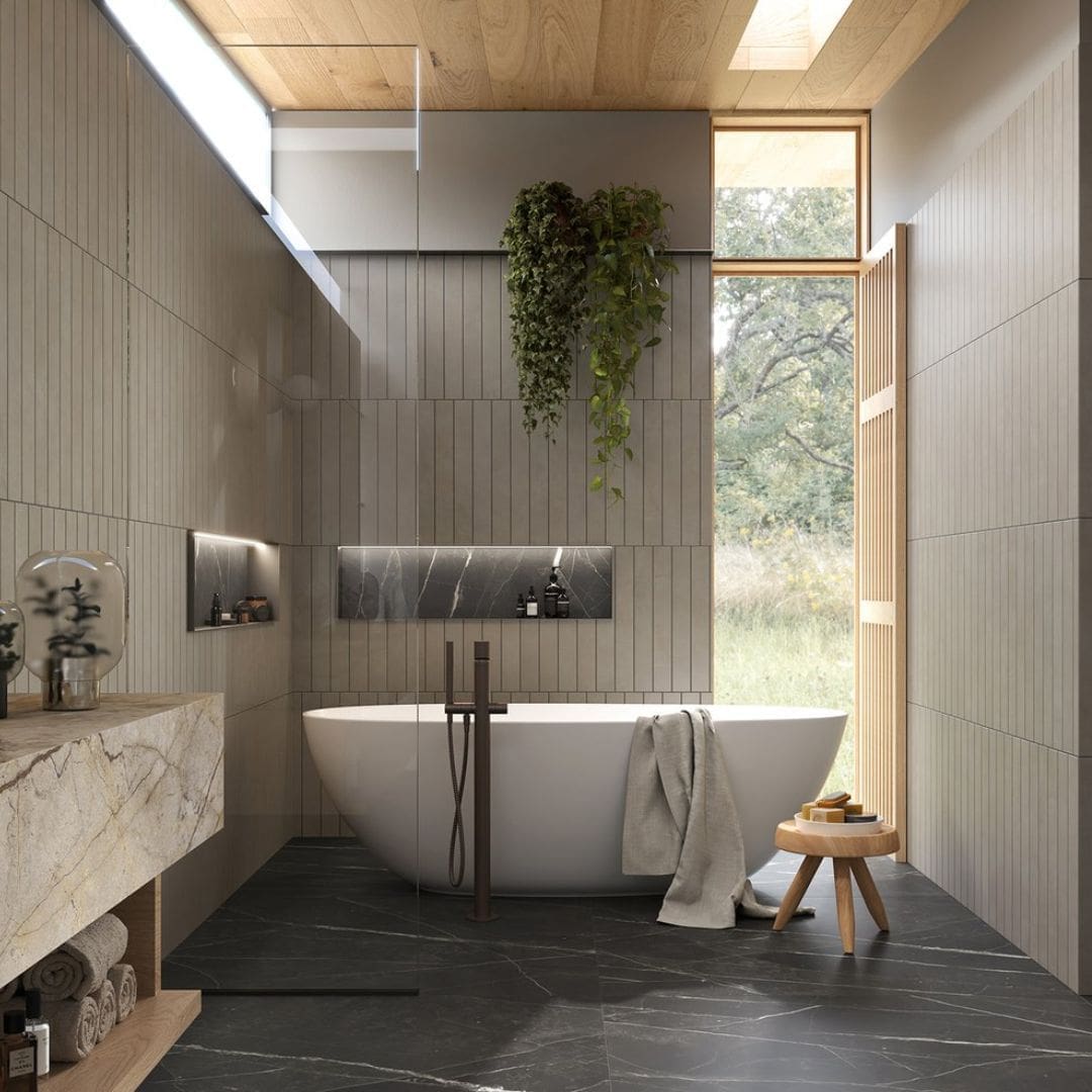 MARCA CORONA Scultorea Dark diamond 60x120 lucido - immagine 3