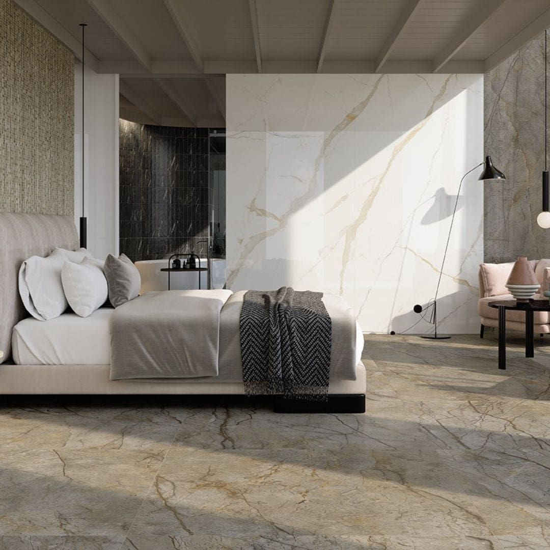 MARCA CORONA Scultorea River Grey 60x120 opaco - immagine 3