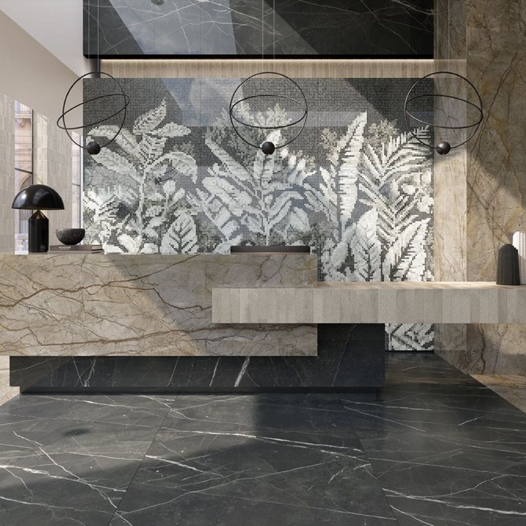 MARCA CORONA Scultorea River Grey 60x120 opaco - immagine 5