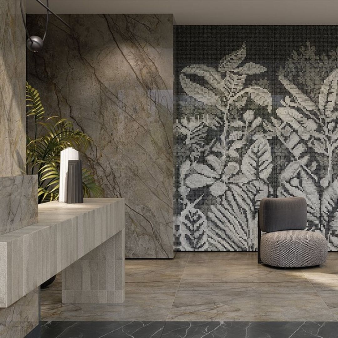 MARCA CORONA Scultorea River Grey 60x120 opaco - immagine 6