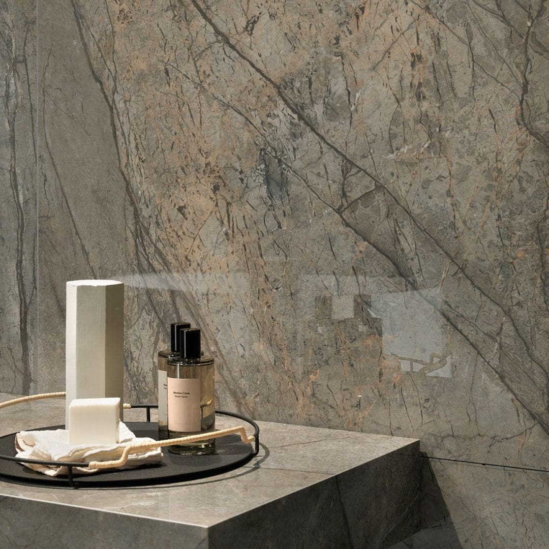 MARCA CORONA Scultorea River Grey 60x120 opaco - immagine 7