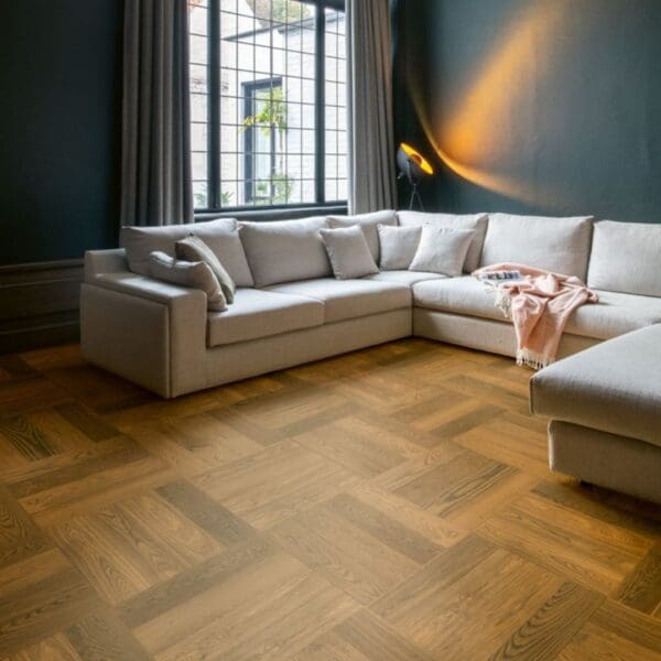 QUICK-STEP Disegno rovere grezzo cannella extra opaco 13,5x145x580mm - immagine 2