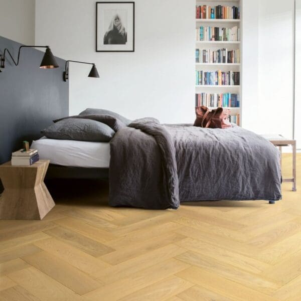 QUICK-STEP Disegno rovere puro chiaro extra opaco 13,5x145x580mm - immagine 2