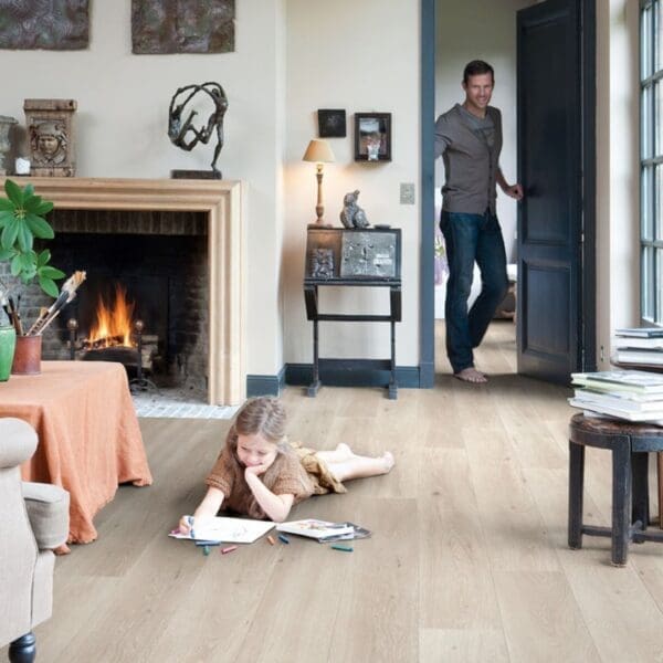 QUICK-STEP Largo 20,5x205 Rovere Long Island chiaro - immagine 4