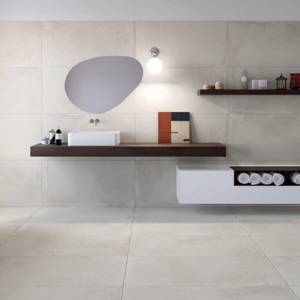 IL CAVALLINO Caementum 90x90 Albus