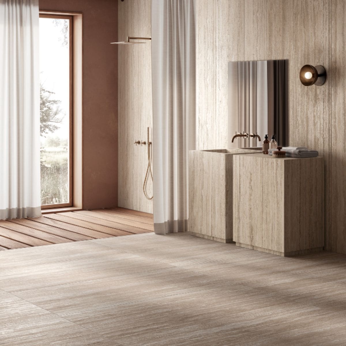 RAGNO Realstone Travertino 30x60 Vein Noce