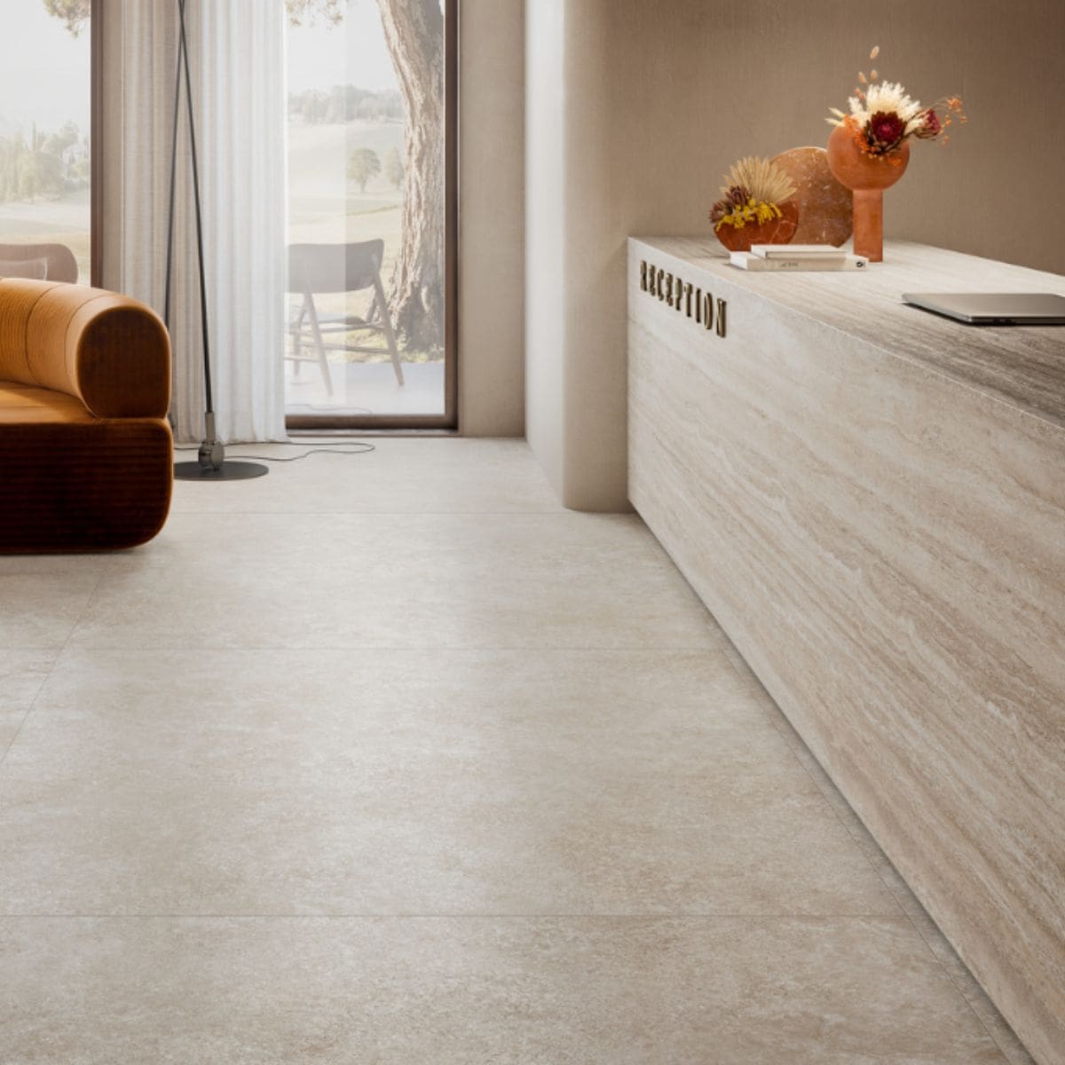 RAGNO Realstone Travertino 60x120 Vein Bianco