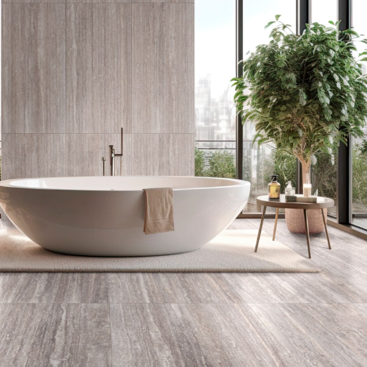 RAGNO Realstone Travertino 60x120 Vein Titanio