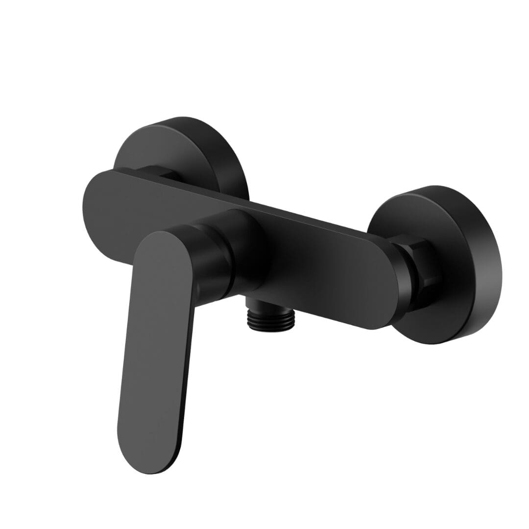 NEWFORM Rise Up miscelatore monocomando esterno doccia nero opaco