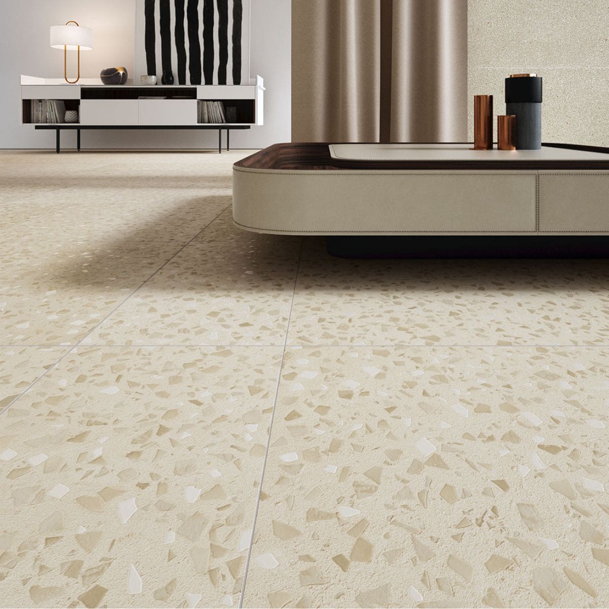 COEM Terrazzo 60x60 Caolino Maxi