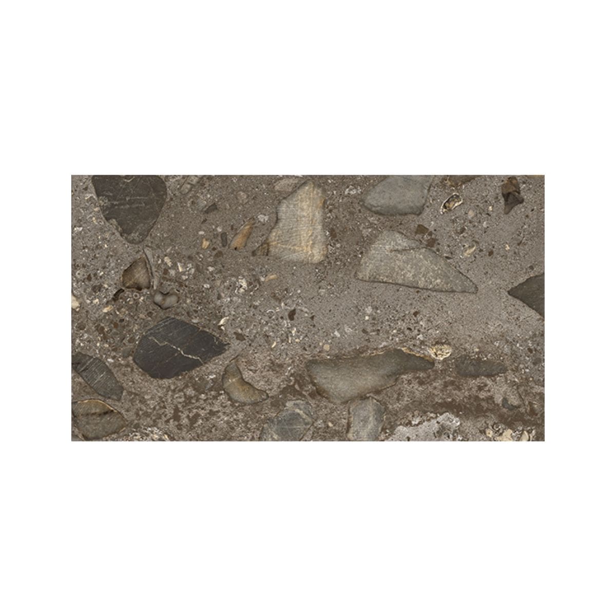 FIORANESE I Ciottoli 60,4x120,8 Sassi Antracite - immagine 2