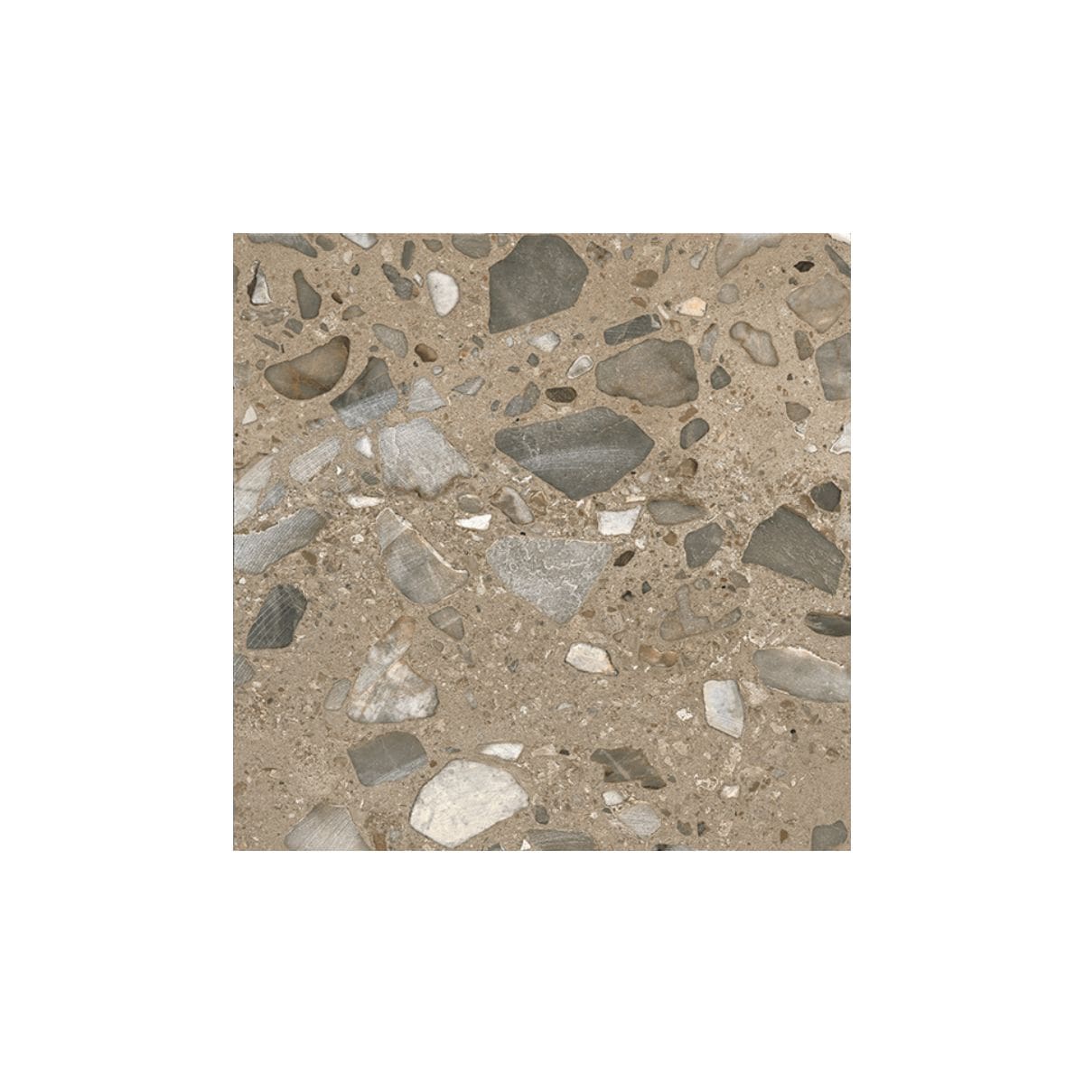 FIORANESE I Ciottoli 60,4x60,4 Sassi Argilla - immagine 2