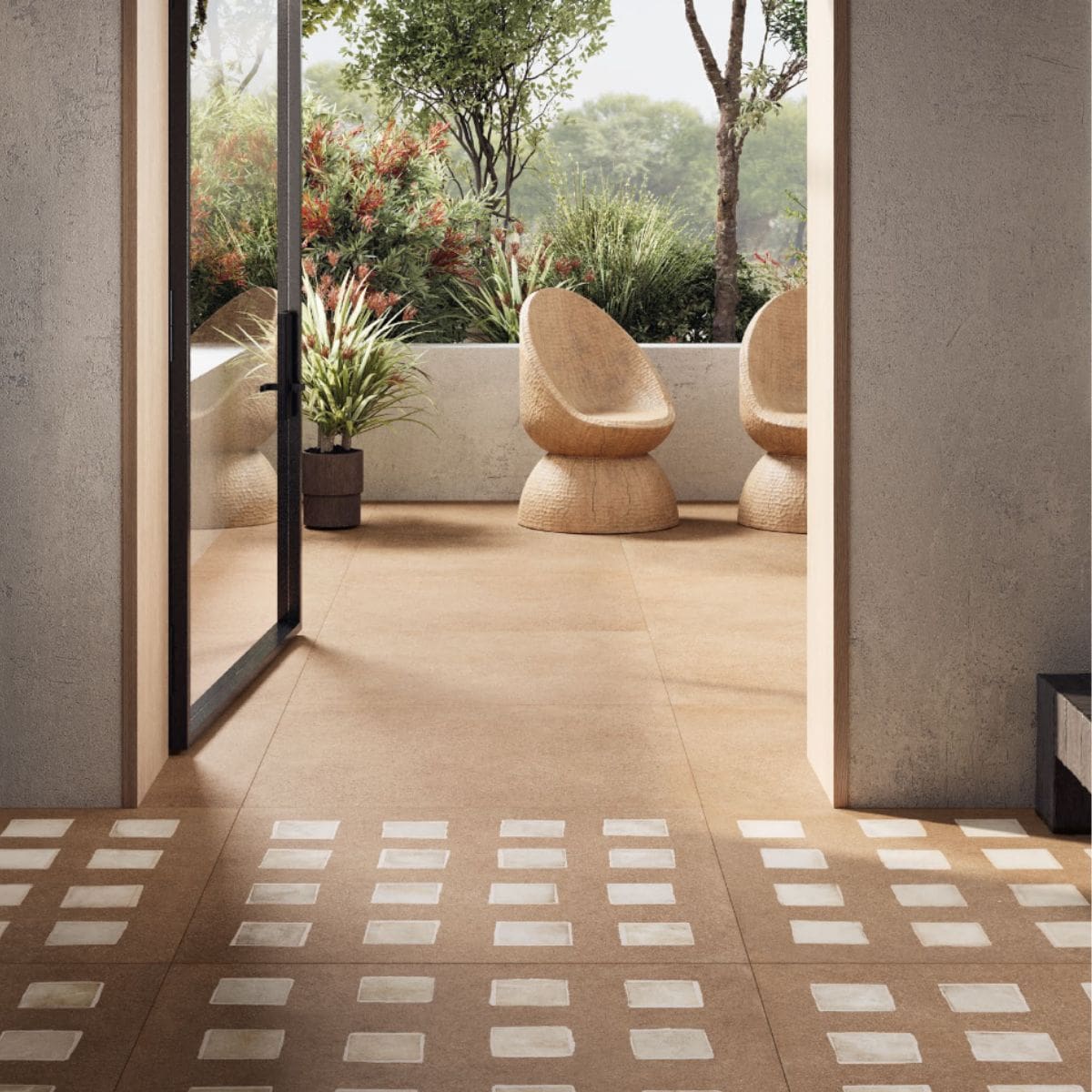 FIORANESE The Blend 90,6x90,6 Concrete Sienna