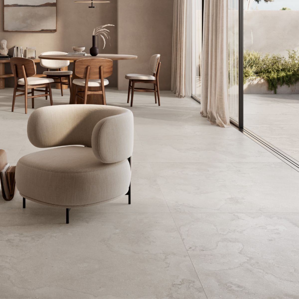 RAGNO Stoneplay 60x60 Cliff Bianco